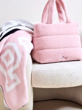 Cozy Plush Tote + Blanket Set from Victoria's Secret PINK